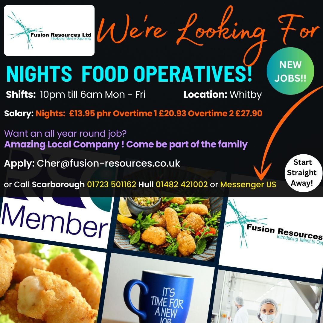 Food Production Operative 10pm - 6am